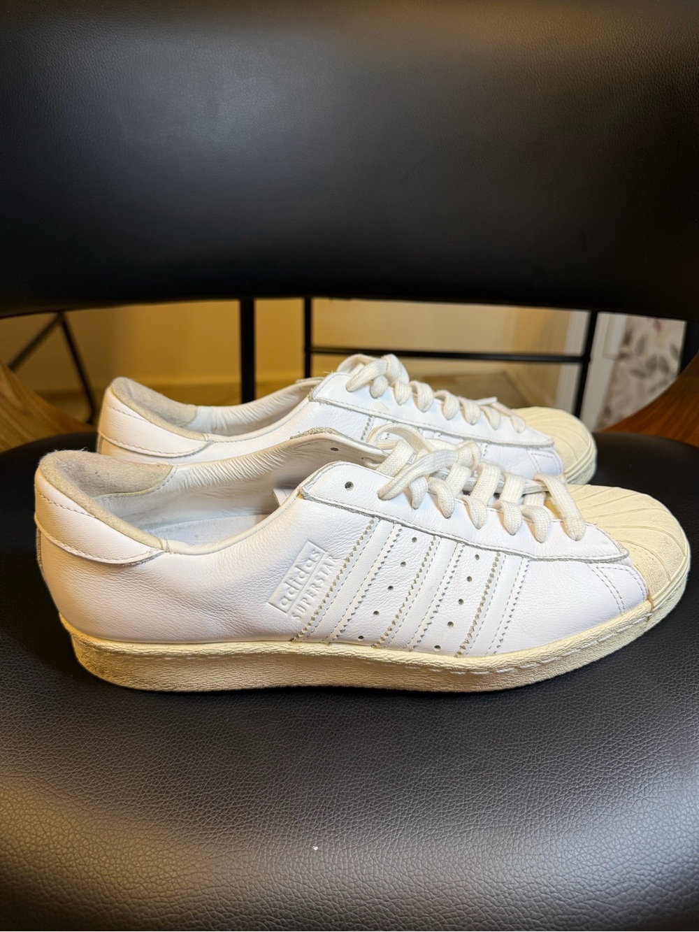 adidas EE7392 Mens Superstar 80S Recon Sneakers Shoes Casual - Size 9.5